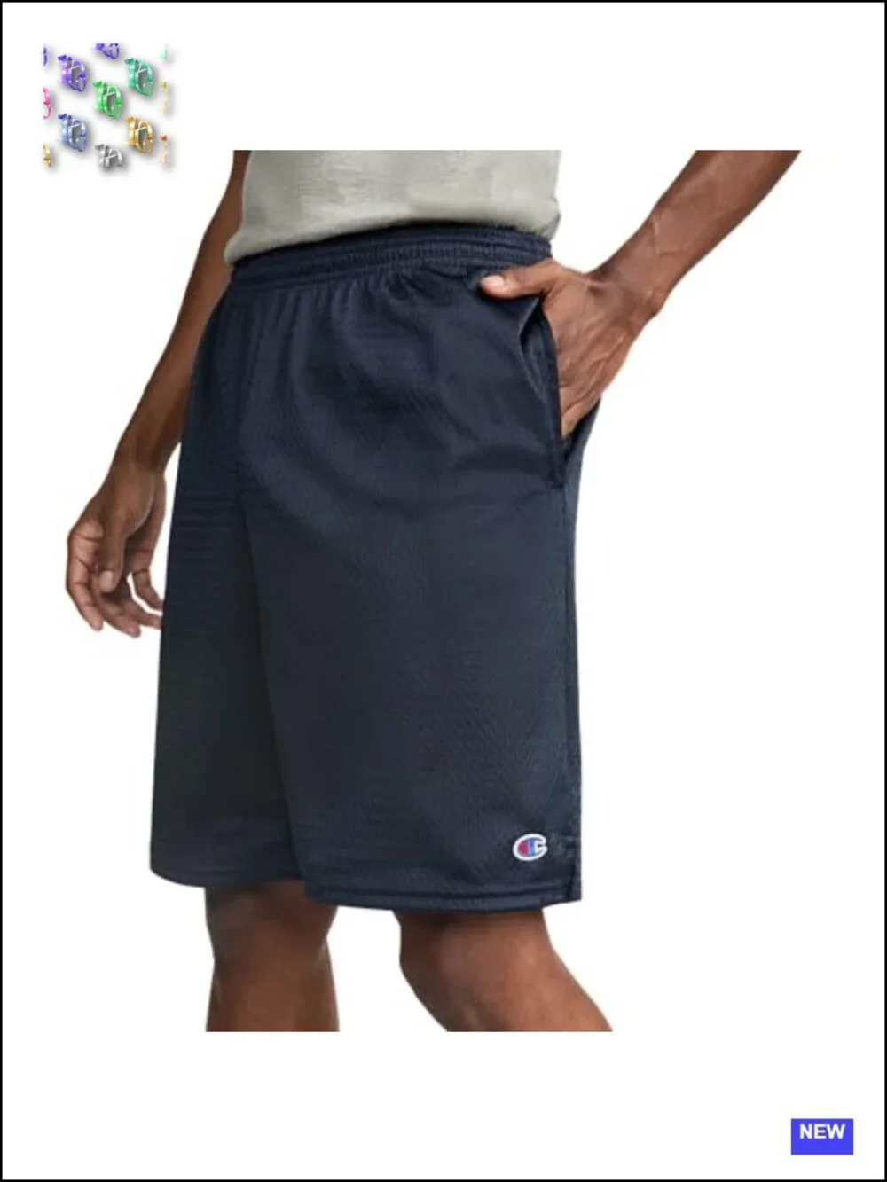Men's Mesh Gym Shorts Athletic Activewear with Pockets